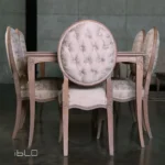 غذاخوری شش نفره لاپند چوب خودرنگ
