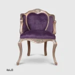 مبل-تک-نفره-لوکاس-بنفش-1