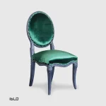صندلی-لاپند-مخمل-سبز-2